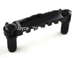 Black Tailpiece Matching Locking Studs For LP Style Electric Guitar Bridge Wholes8947308