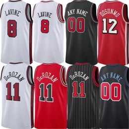 2024 Basketball Jerseys City Lonzo Ball Alex Nikola Vucevic Caruso Patrick Williams Ayo Dosunmu Andre Drummond Coby White DeMar DeRozan Zach LaVine Custom Jersey