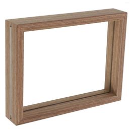 Frames Double Sided Glass Po Frame Creative Picture Display Specimen Pressed Flower 6 Inches Decorative