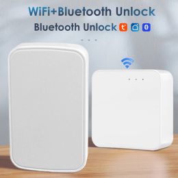 Lock smart home bluetooth lock smart life APP unlock smart electric drawer lock support work with or without tuya bluetooth gateway