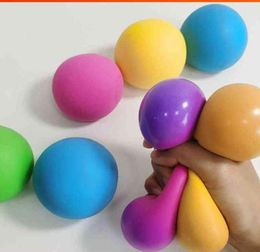 TRP Squish Squeeze Stressball Balloon Toys Rainbow Push Anxiety Stress Relief Autism Jelly Squishy Squeezy Balls H52XZYI4105509