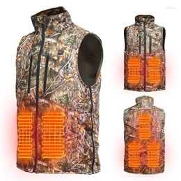 Hunting Jackets Smart 5V USB Charging Heating Warm Outdoor Sports Forest Camouflage Winter Vest