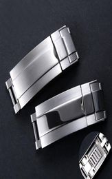9mm X9mm NEW High Quality Stainless Steel Watch Band Strap Buckle Adjustable Deployment Clasp for Submariner Gmt Straps243b9662463