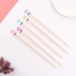 Chopsticks Elegant Chinese Anti-bacterial Lightweight Fiberglass Colorful Flatware Tableware Kitchen Utensils