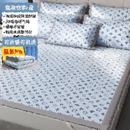 Machine Washable New Dormitory Ice Silk Three-Piece Set of Summer Sleeping Mat Rattan Mats Air Conditioner Summer Single Mats Summer Student