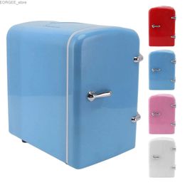 Freezer Mini refrigerator 4L portable refrigerant dormitory camping portable cooler DC12V car plug for skin care drinks AC100-240V Y240407