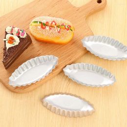 Baking Moulds 5Pcs/set Egg Tart Mould Sailing Boat Shape Aluminium Cake Cookie Pudding Mould Chocolate Bakeware Accessories