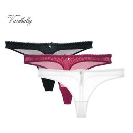 Varsbaby sequined thong transparent underwear seethrough briefs lowrise S2XL panties 240407