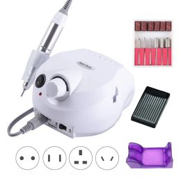 Tools 35000rpm Electric Nail Drill Hine Manicure Drill Hine Pedicure Drill Strong Nail Drill Professional Nail Salon Drill Tool