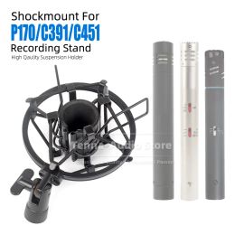 Stand Anti Vibrate Spider Microphone Shock Mount For AKG P170 C391B C451B P 170 C 391 451 B 391B 451B Mic Stand Clip Shockproof Holder