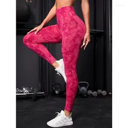 Women's Leggings Tie Dye Seamless Yoga Women Fitness High Waist Hip Liftting Gym Workout Fashion Slim Elastic Sports Tights
