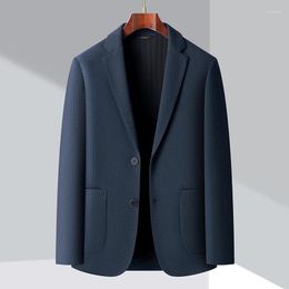 Men's Suits 2024 Spring And Autumn Season Business Leisure Korean Edition Flip Collar Suit Top Coat