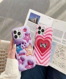Cell Phone Cases Shockproof Phone Case For iPhone 14 14Pro 14Plus 13 12 11 Pro X XS Max 7 8 14 Plus Multicolour Love Heart Soft TP5340744