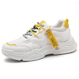 Casual Shoes Breathable Men Trend White Sneakers Comfortable For Autumn Platform Sport Trainers Zapatillas De Hombre