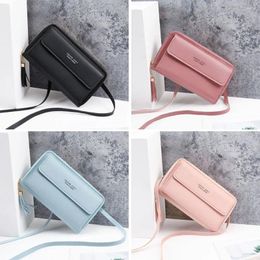 Shoulder Bags Trendy Strap Bag For Women Girls Fashion Tassel Long Wallet Handbags Card Holder Ladies Small Crossbody Cell Phone