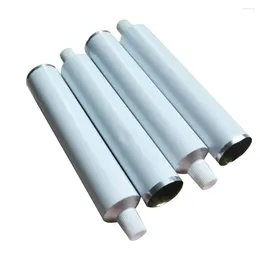 Storage Bottles 100pcs White Toothpaste Tubes 100ml Aluminum Empty Travel Tube Unsealing Protect Packing Wholesale