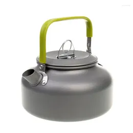 Dinnerware Water Kettle Portable Ultralight Titainum Or Aluminium Camping Outdoor Coffee Pot Teapot Home Hiking And Picnic