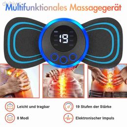 Full Body Massager EMS Device EMS Training Device with 8 Modes19Intensity Wireless Neck Massager Massager for Neck Back Shoulder 240407
