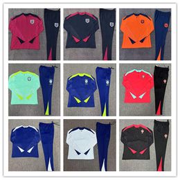 2024 French football tracksuit 24 25 bRAZILS soccer Training suit jogging Portuguese Long sleeve Fato de treino de futebol