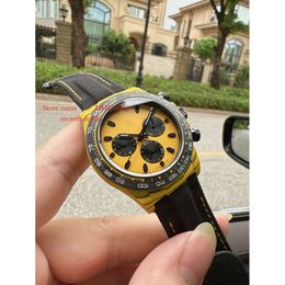 40X12.4 Watch Mens Watches Watch AAAAA TW Chronograph Ceramic Male Superclone Cal.4801 Factory 116508 Movement Carbonfiber DIW 215 montredeluxe montredeluxe