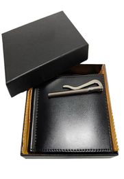 Pocket wallet Mens Cardholder Portable Cash Clip Driver039s Licence Highquality Leather Coin Bag German Craft Handbag Box Set7244022