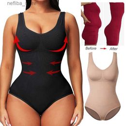 Waist Tummy Shaper Women Body Shaper Seamless Bodysuit Shapewear Slimming Sheath Waist Vest Tummy Control Shapers Butt Lifter Corset Tops L2447