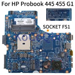Motherboard For HP Probook 445 455 G1 Notebook Mainboard 722824601 725168601 122401 Python 14 48.4ZC04.011 SOCKTE FS1 Laptop motherboard