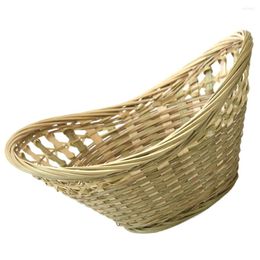 Dinnerware Sets Decorative Storage Baskets Bamboo Multi-function Fruit Weaving Egg Woven Home Sundries Handheld