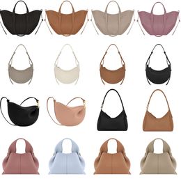 Tonca Textured Duo Shoulder Bag Camel Numero Un Nano Ma Le Cyme Tote Women Cross Body Bags Lady Handbag Leather Bag Luxury Half Moon Underarm Shoulder Bags6