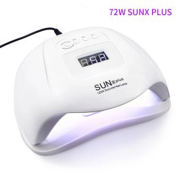 accesories 72w Led Nail Lamp with 36 Pcs Leds Uv Lamp for Manicure Gel Nail Dryer Drying Nail Polish Lamp Auto Sensor Manicure Tools