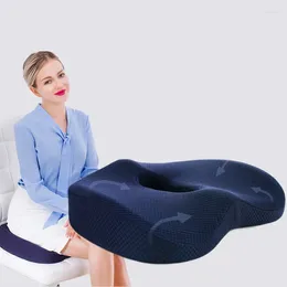 Pillow Office Sedentary Breathable Memory Foam Chair Buttocks BuHemorrhoids Butt