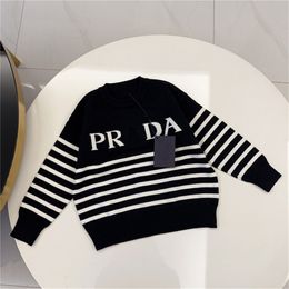 Children's designer pullover brand neutral high quality sweater Baby sweater Autumn and Winter Children's warm sweatshirt Size 90cm-150cm A2