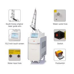 High Efficiency Nd Yag Picolaser Skin Tendering Pigment Remove Picosecond All Colours Tattoo Washing Eyebrow Eyeline Remove Birthmark Treatment Machine547