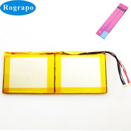 Power New LiPolymer 7.6V 8000mAh Laptop Tablet Battery For Yepo 737A 13.3" 3780185 8Wire Plug
