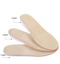 Height Increase Insoles For Growth 152535cm Invisible Height Lift Insole Inner Shoes Sole Heel Heightening Insert2980863