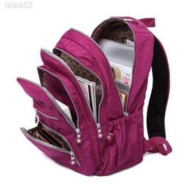 Multi-function Bags TEGAOTE Mochila Feminina Womens Nylon School Bag 2024 Waterproof Travel Backpack Notebook yq240407