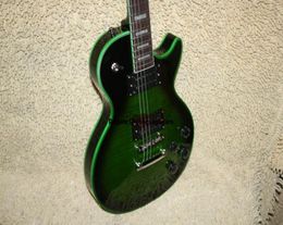 NEW Custom Shop Electric Guitar green binding Selling guitar 3782728