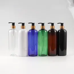 Storage Bottles 10pcs/lot 500ml Soap Dispenser Refillable Bottle Lotion Container Pump Can Handwashing Bathroom Accessories