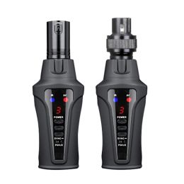 Accessories 1Pair Plugon Microphone Wireless System XLR Transmitter and Receiver Adapter with Rechargeable 3.7V Lithium Battery