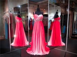 Dresses One Shoulder Ombre Red Prom Dress Hand Beading Waistline Ruched Evening Dress Lace up/Zipper Customised Pageant Dresses