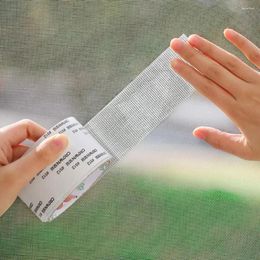 Window Stickers 1Roll/200cm Self Adhesive Net Mesh Repair Tape Anti-Insect Mosquito Broken Holes Screen