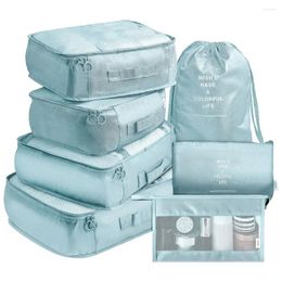 Storage Bags Container Travel Bag Backpack Suitcase Packing Cubes Polyester Multi-function Clothes