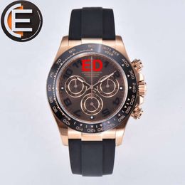 4 estilo super n fábrica relógio 904l aço de aço de 41 mm Bolecela preta de cerâmica Sapphire 126610 Diving 2813 5043