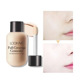 3 Colours Liquid Concealer Waterproof Matte Full Coverage Acne Scars Dark Circles Foundation Whitening Lasting Makeup Cosmetics 240327