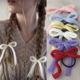 Hair Clips 2 Pcs Fashion Ties Knotted Bowknot Holder Accessories