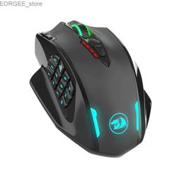 Mice New Impact Elite M913 RGB USB 2.4G Wireless Gaming Mouse 16000 DPI 16 Button Programmable Ergonomic Y240407