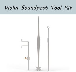 NAOMI Viola Violin Luthier Tools Set Soundpost Measurer Retriever Clamp Setter2757248