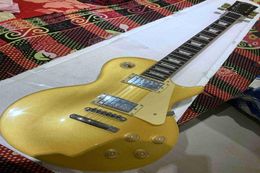 Top quality New arrival LP Standard Electric Guitar gold glances Electric Guitar5698568