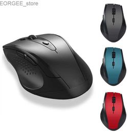 Mice 2.4Ghz Wireless Mouse Gamer for Computer PC 1600DPI Gaming Mouse with USB Receiver Optical Ergonomic Mice Laptop Accessories Y240407