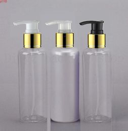 150ml X 50 empty round lotion cream pump plastic bottles150cc shampoo bottle container with dispenser cosmetic containergoods8393991